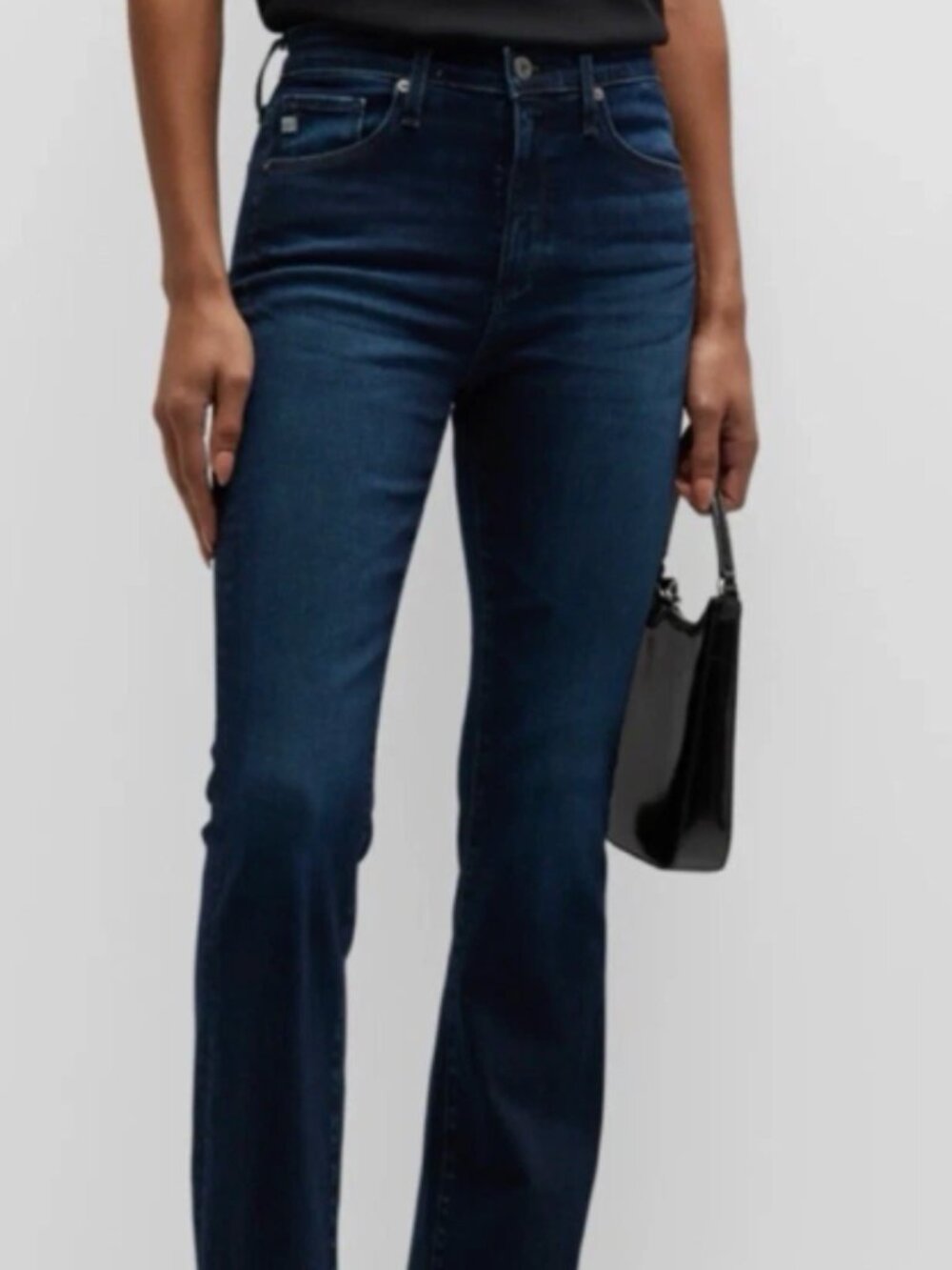 AG Adriano Goldschmied  Jeans Womens 27R Blue Ballad Slim Boot Cut Denim Stretch